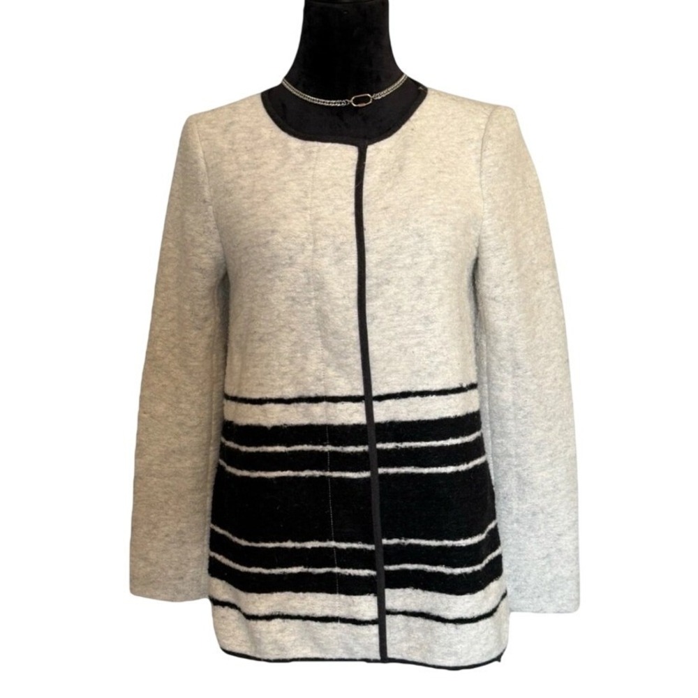 Anthropologie Womens XS Wool Blend Button Up Asymmetrical‎ Tunic